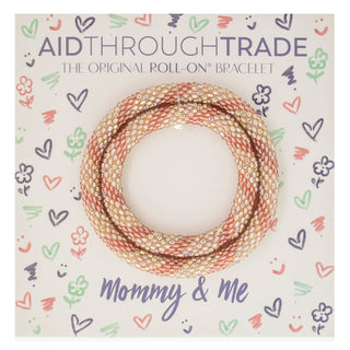 Mommy & Me Bracelets Glitter