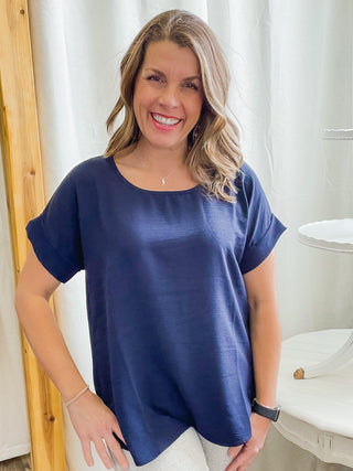 Magic Layering Top Navy